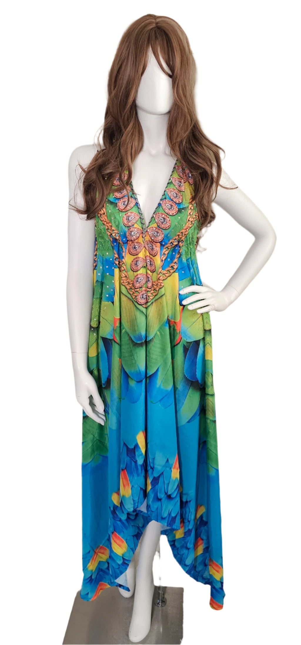 Daisy Majestic Mirage Halter Sundress