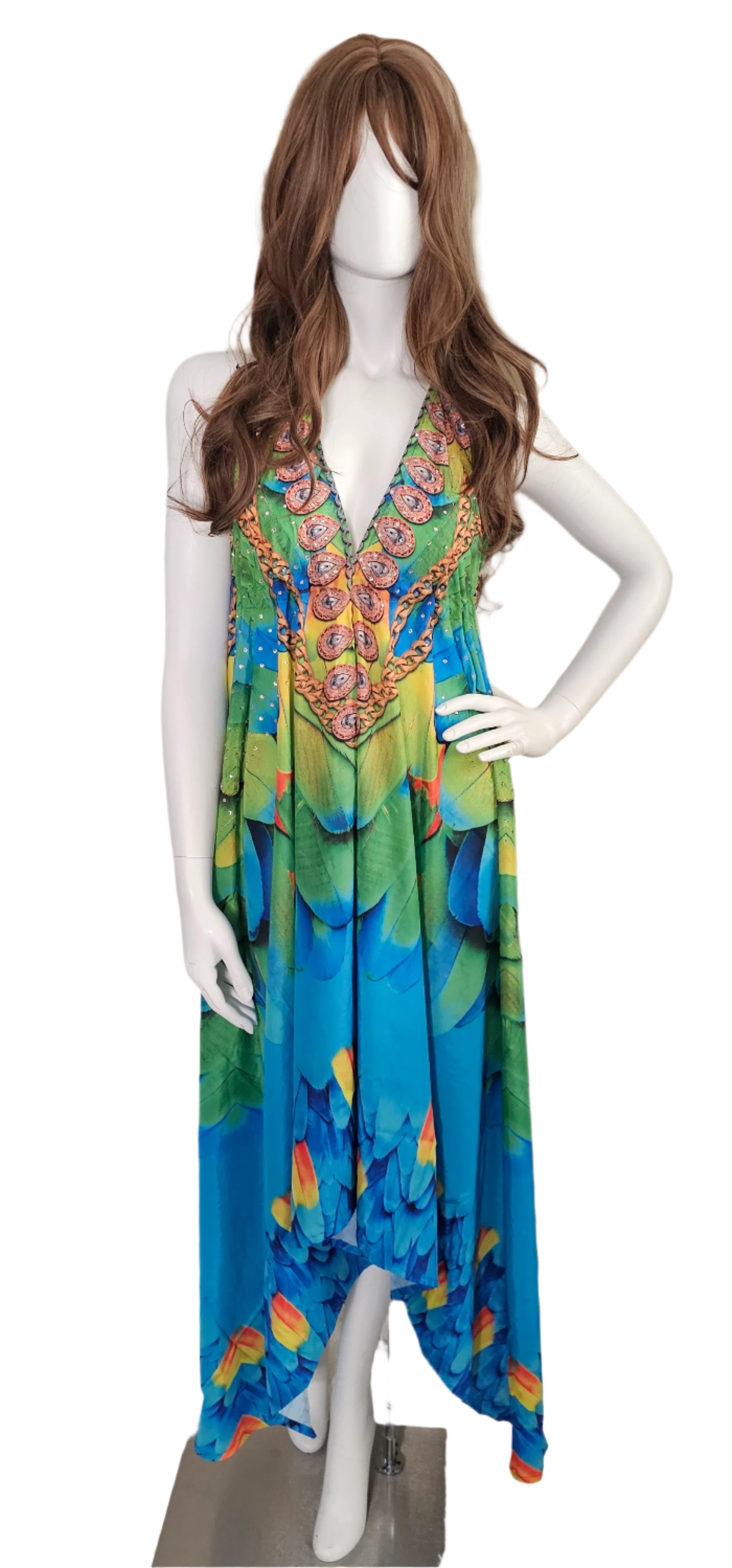 Daisy Majestic Mirage Halter Sundress