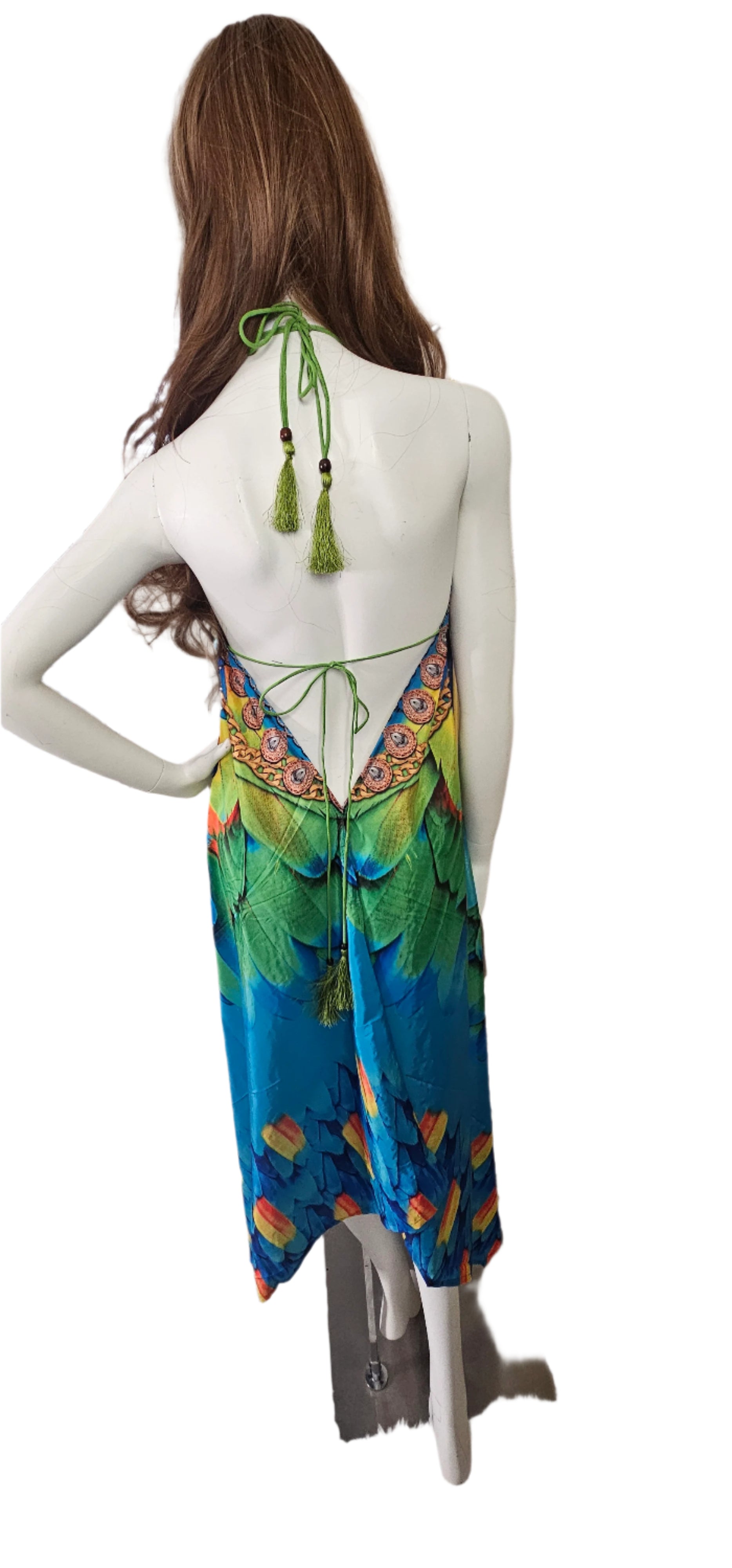 Daisy Majestic Mirage Halter Sundress
