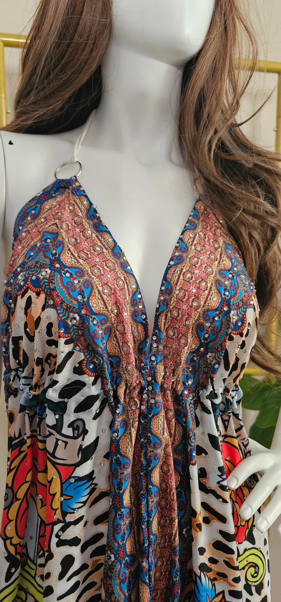 Daisy Wild Hearts Halter Sundress