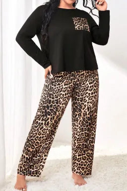 Wild at Heart Plus Size Pajama Set