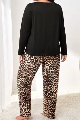 Wild at Heart Plus Size Pajama Set